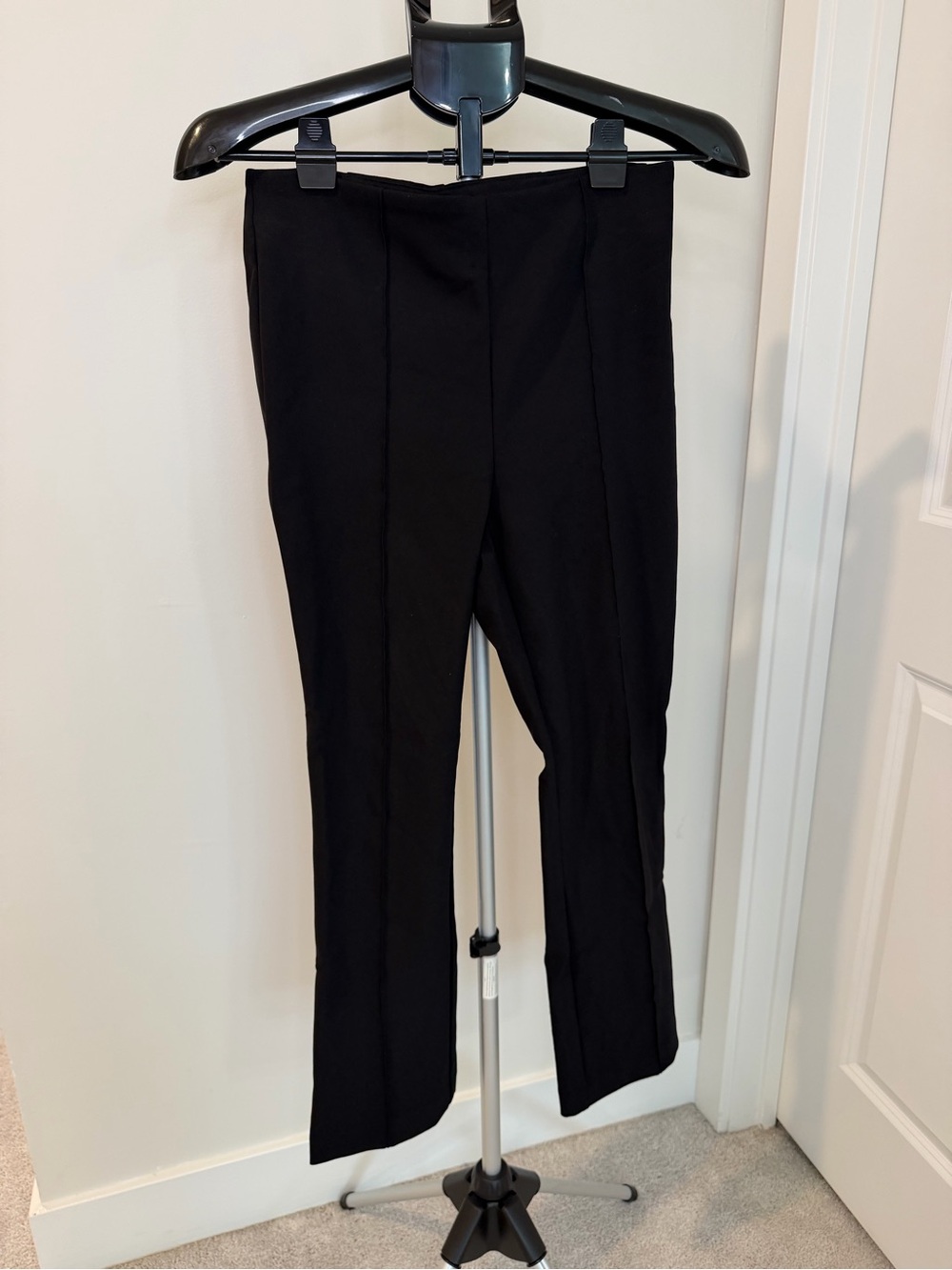 Rachel Zoe Black Tailored Straight-Leg Trousers